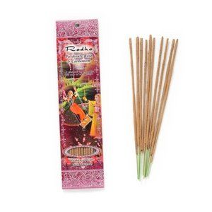 Radha Incense Sticks Purifying Patchouli Cardamon Rose Radharani India God Radhe